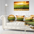 thumbnail image 1 of Sunset Vineyard Panorama - Extra Large Wall Art Landscape, 1 of 3