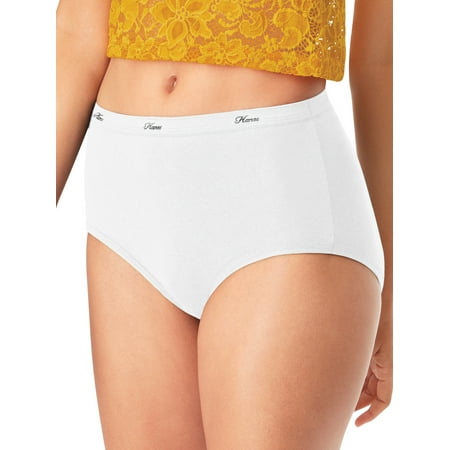 Hanes Women s Super Value Bonus Cool Comfort Cotton Brief Underwear  6+3 Bonus Pack