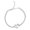Silver, variant on Women's Fashion Heart-shaped Zircon Bracelet