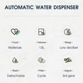 thumbnail image 4 of OUTAD 1.5L Cat Water Fountain Quiet Pet Water Fountain Filter USB Electric Safe Design Adjustable Water Flow Automatic Water Bowl, 4 of 7