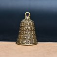 thumbnail image 4 of Lucky Brass Handicraft Drop Bell Key Car Creative Fengshui Home Pendant, 4 of 8