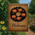 thumbnail image 5 of Christmas Garden Flag 12x18 Inch Double Sided Holiday Wreath Welcome Yard Banner Outdoor Winter Decoration for Porch Lawn Mailbox, 5 of 6