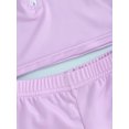 thumbnail image 6 of Bagilaanoe Toddler Baby Girl Boys 2 Piece Swimsuit Long Sleeve Zipper Rashguard Swimwear + Swimming Shorts 6M 12M 18M 24M 3T 4T 5T Kids Bathing Suit, 6 of 8