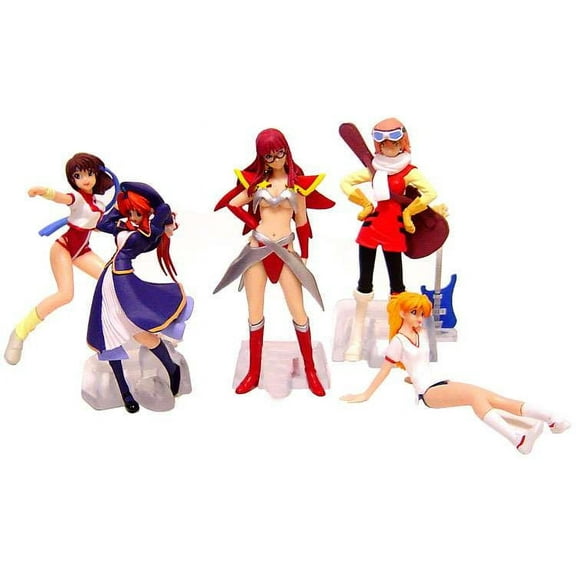 Gainax Micro PVC Collection Part 2 Set of 5 PVC Figures