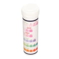thumbnail image 1 of Water Test Strips, Fiber Paper Safe Fast Testing 6 In 1 Aquarium Test Strips Professional  For Freshwater For PH Testing For Nitrate For Carbonate, 1 of 8
