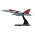 thumbnail image 1 of Avión de F-18 a escala 1/100, colección de aviones en miniatura, decoración de mesa, aleación resistente, modelo de avión ornamental para sala, 1 of 8