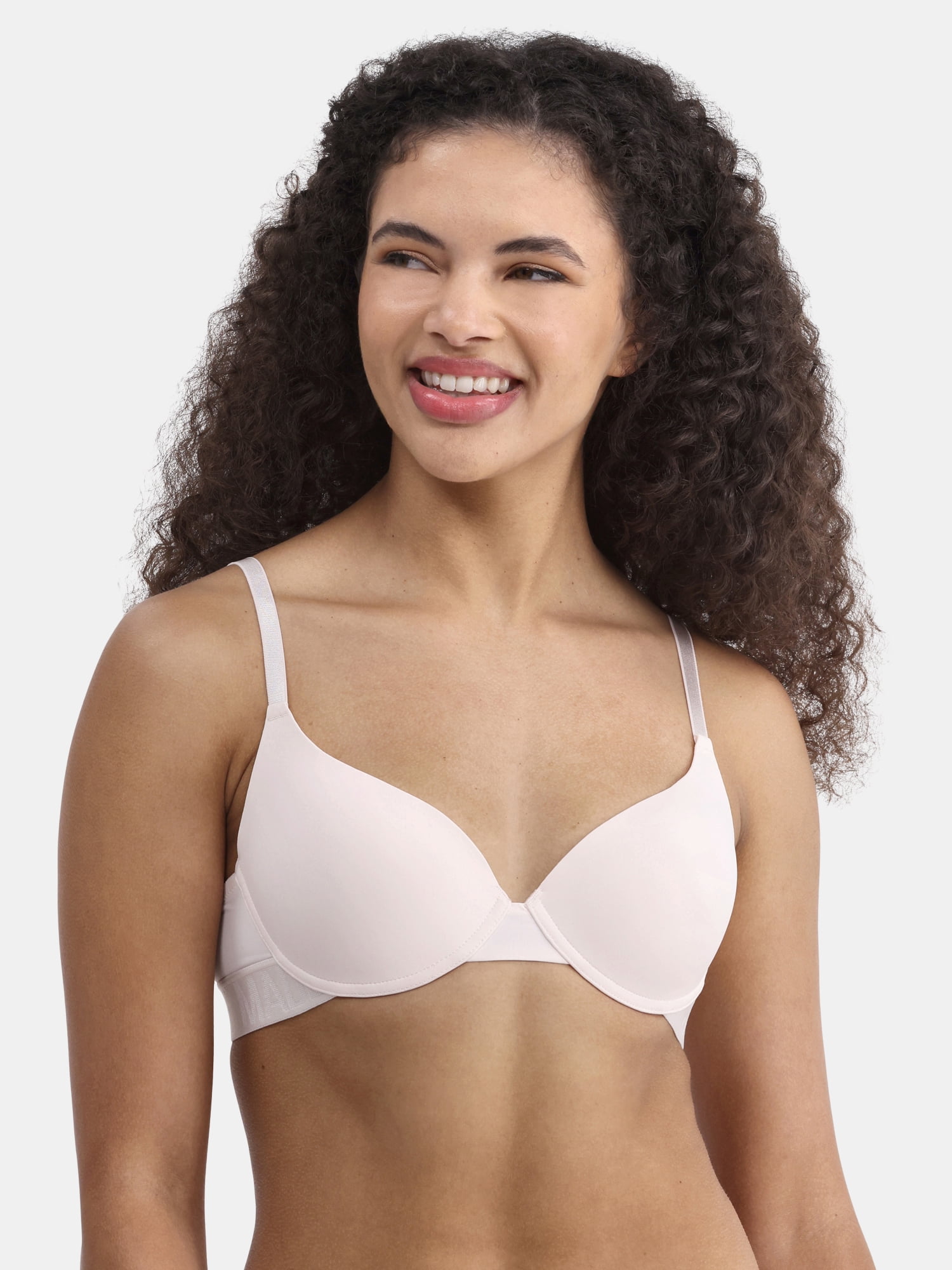 Steve Madden Women's Lightly Lined Underwire T-Shirt Bra, 2-Pack, Sizes 34B-38C