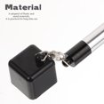 thumbnail image 3 of SEWCHICS Protect Chalk Drop Resistant Black Chalk Holder for Billiard Games 1Pcs 7.5x1.1in, 3 of 8