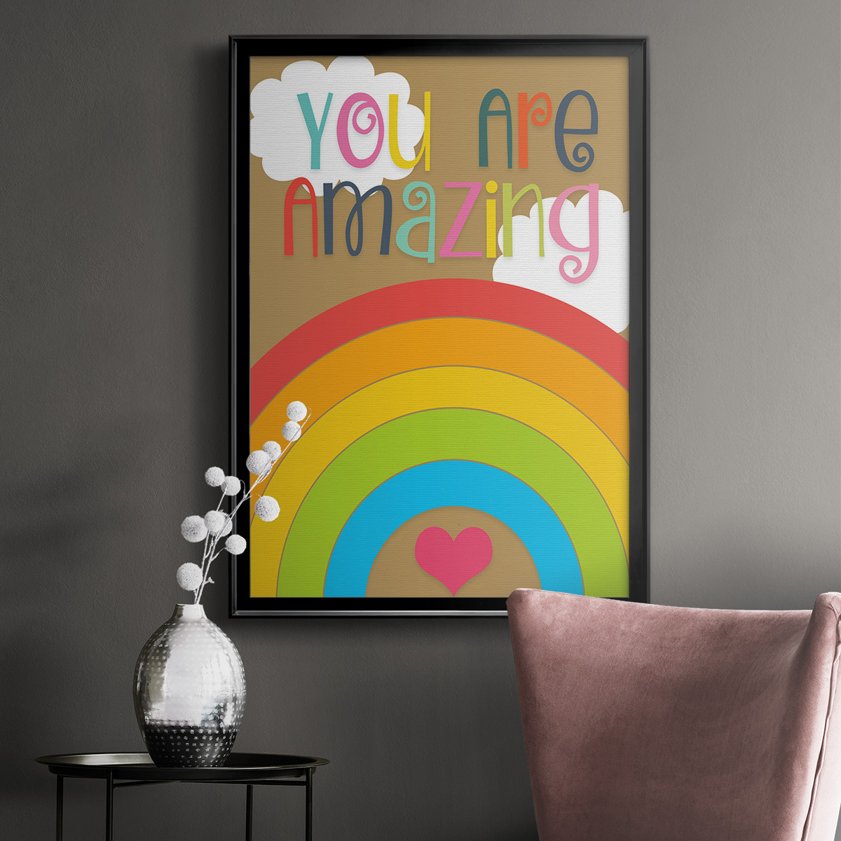 You Are Amazing Premium Framed Print - Ready to Hang