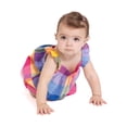 thumbnail image 3 of Wonder Nation Baby Girls Plaid Tank Top and Matching Shorts Set, 2-Piece, Sizes 0/3M-24M, 3 of 7