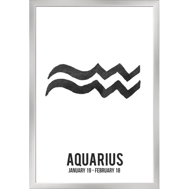 wallpapers Aquarius Sign Symbol Art walmart