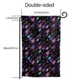 thumbnail image 7 of Wukai Colorful Guitar Print Garden Flag 12.5x18 Inch Double Sided Sun-resistant Rain-resistant, Wrinkle-resistant Colorfast(Only Flag), 7 of 7