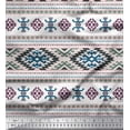 thumbnail image 1 of Soimoi Rayon Crepe Fabric Stripe & Ikat Kilim Print Fabric by The Yard 46 Inch Wide, 1 of 1