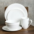 thumbnail image 4 of Stone Lain Ava 16-Piece Dinnerware Set Bone China, White, 4 of 6