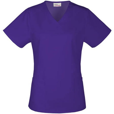 Women's Core Essentials Stretch V-Neck Scrub Top