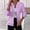 Purple, variant on Hoodies Womens Hoodie Sweatshirt for Women Long Sleeved Zipper Drawstring Pullover Solid Color Soft Casual Slim Fit Tops Ladies Festival Fall Winter Wear Pink