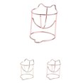 thumbnail image 2 of Cat Shape Metal Empty Makeup Sponge Bracket Cosmetic Puff Sponge Bracket Display Stand Beauty Holder, 2 of 9