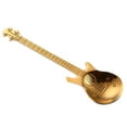 thumbnail image 4 of 2 Cucharas de Café de Acero Inoxidable para Guitarra, Cuchara para Mezclar Cócteles, Agitadora, Dorada 2 piezas, 4 of 7