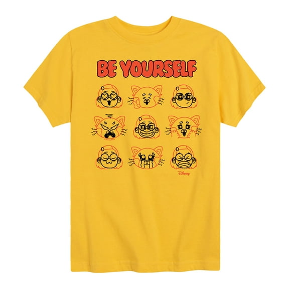 Turning Red - Be Yourself - Youth Short Sleeve Graphic T-Shirt