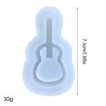 thumbnail image 4 of Silicone Resin Mold Guitar Epoxy Casting Mold For Diy Pendant Jewelry Making, 4 of 5