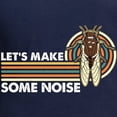 thumbnail image 3 of CafePress - Cicadas Let's Make Some Noise Periodical Cicadas Men's Long Sleeve T Shirt - Long Sleeve Dark T-Shirt, 3 of 4