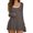 Grey, variant on CAIXIA Sweaters For Women Half Button A Line Flared Hem Long Sleeve Pullover Tops Soft Basic Clothes Elegant Shirts Work Outfits Fall Winter Clothes,Grey