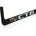 thumbnail image 3 of Cadillac CT6 Zinc License Plate Frame with Glossy Black Finish (2 hole), 3 of 3