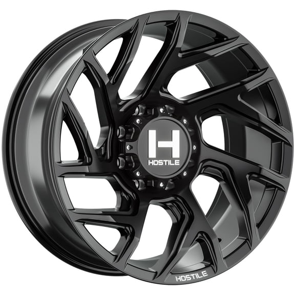 20x10 Hostile H141 Vortex Asphalt (Satin Black) Wheel 8x6.5 (-19mm)