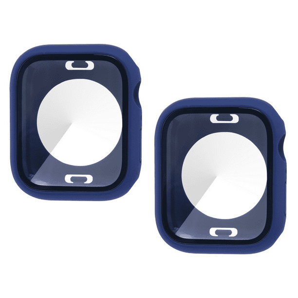 2 Pack Waterproof Apple Watch Case for SE/Series 6 5 4 Screen Protector