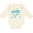 thumbnail image 3 of Inktastic My Mimi Loves Me Boys or Girls Long Sleeve Baby Bodysuit, 3 of 5
