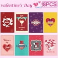 thumbnail image 1 of 24pcs Valentine's Day Greeting Cards Lover's Greeting Cards Heart Pattern Gifts Cards, 1 of 4