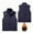Blue-Athletic-Men, variant on Zedker Men's Vest Casual Lightweight Outdoor Vest Work Fish Photo Travel Vest Cargo Utility Vest Multi Pockets Sleeveless Jacket Green L