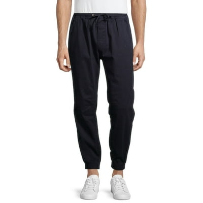 Men's stretch twill joggers hot sale