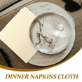thumbnail image 2 of Weddings Party Napkins Cloth Gauze Mouth Dinner Table for Soft Cotton Linen 4 Pcs, 2 of 6