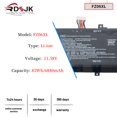 thumbnail image 2 of Batería RDSJ FZ06XL Li-ion 11.58V 83Wh para HP Envy, 2 of 7