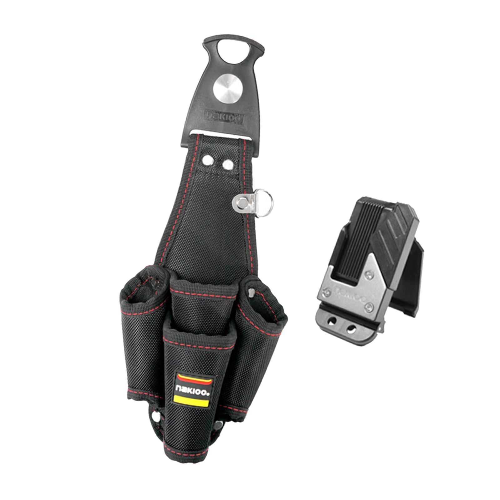figatia Heavy Tool Bag with Electrician Bag Oxford Bag Rotary Side Belt Track for Employees of The Construction of The Roofer of The Roofer of
