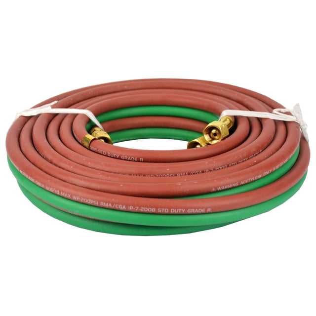 Hot Max 24112 3/16-Inch by 25-Feet Oxy-Acetylene Hose, Grade R