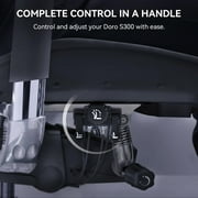 Sihoo S300 Ergonomic Desk Chair with Adjustable Lumbar, 6D Auto-Adjustable Armrests, High-Back Swivel Computer Chair for Adults, Black