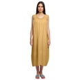 thumbnail image 1 of Moomaya Womens Lace Border Sleepwear For Ladies Button Placket Nightdress, 1 of 5
