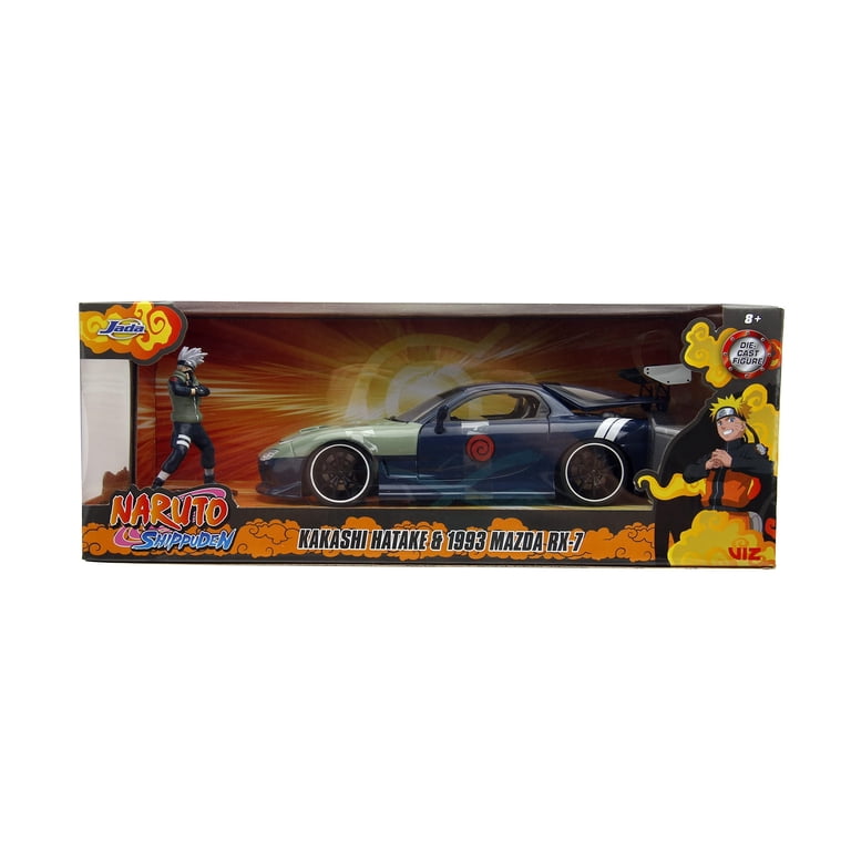 JADA TOYS 1/24 - 1993 MAZDA RX-7 with Kakashi Figure - Hollywood