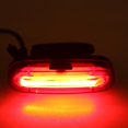 thumbnail image 3 of Encendiendo Bicicleta USB recargable COB LED bicicleta bicicleta ciclismo trasero rojo/blanco 6 modos Likrtyny Accesorios para bicicletas, 3 of 8