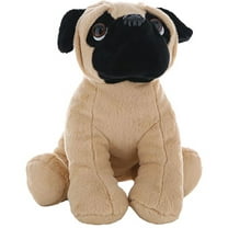 New Cuddly Soft 16 inch Stuffed Pugsley the Pug. We Stuff Them, You Love Them.