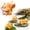 C, variant on 8Pcs Mini Resin Squirrel Figurines, Cute Multi-Pose Miniature Squirrel Figures, Vivid Tiny Animal Ornaments, Fairy Garden Moss Landscape Decor, Cake Topper Desktop Car DIY Craft Decoration