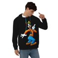 thumbnail image 4 of Goofy Men's Hoodie Novelty Graphic Long Sleeve Adult Sweatshirt Casual Unisex Pullover Sweater Hooded Tracksuit, 4 of 8
