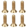 thumbnail image 4 of LAFGUR 50Pcs Countersunk Hex Socket Screws Pure Copper Flat Head Hardware Accessories M5, 4 of 8