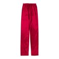 thumbnail image 5 of Gureui Mens Silk Satin Pajamas Long Pants Sleep Bottoms Drawing Loose Nightwear Sleepwear Trousers, 5 of 10