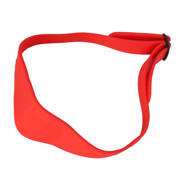 Bande de Coupe de Cheveux Courbée en Silicone pour Coupe de Cheveux DIY, Guide de Décoloration et de Conicité pour Tondeuse à Cheveux, Gabarit de Rasage du Cou et Guide de Coupe de Cheveux Bleu