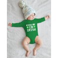 thumbnail image 5 of Tstars Boys Unisex Kiss Me I'm Irish Cute Outfit Gift for St Patricks Day Beautiful Shirts Gift for Boys Irish Shirt Pride Proud Irish Infant Baby Long Sleeve Bodysuit, 5 of 6