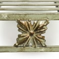 thumbnail image 5 of Alpine Corporation 45" x 22" x 41" Steel Rustic Birds Garden Bench, Bronze, 5 of 12
