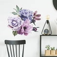 thumbnail image 3 of Pegatina de Pared Naiovety Flores Calcomanía Estilo Elegante Papel Tapiz Artístico PVC Decoración del Hogar Tipo 3, 3 of 6